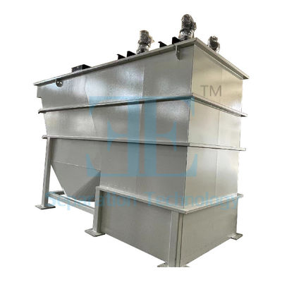 하수처리 시설 라멜라 클라리피어 시스템 4500kg-9500kgs 빈 무게