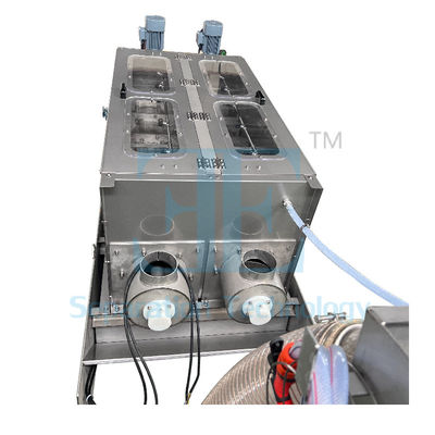 0.8m3/H-12m3/H 스크루 프레스 탈수 0.4kw 샤프트 슬러지 탈수 프레스