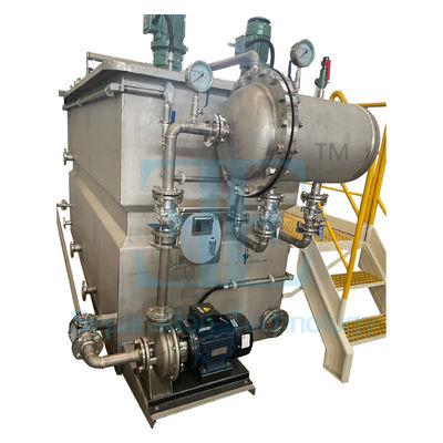 50L/시간 DAF 수처리 시스템 5.5kw 펌프 용해 공기 플로테이션 장치