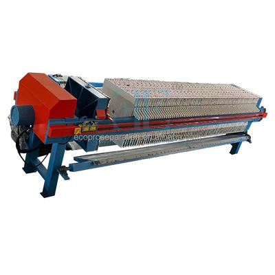 2.2kw 6m2 필터 프레스 Wwtp 폐수 처리 용 필터 프레스 2200*700*900mm