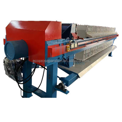 2.2kw 6m2 필터 프레스 Wwtp 폐수 처리 용 필터 프레스 2200*700*900mm