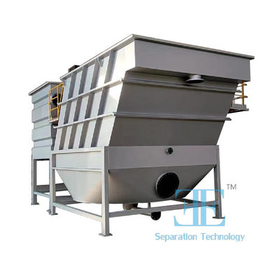 PLC 제어와 함께 산업 라멜라 클리러피어 시스템 흰색 및 4500-9500kgs 빈 무게