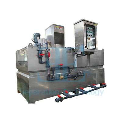 800Kg의 작동 무게와 함께 폴리머 투여 시스템 IP65 보호 Schneider/Omron PLC