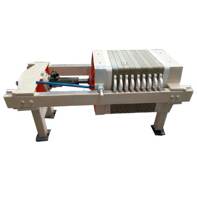 6~10kg/h 처리 용량 PLC 제어 및 자동 작동을 가진 슬러지 탈수 기계