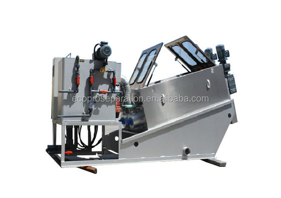 산업 폐수 처리를 위한 스크류 프레스 슬러지 탈수기