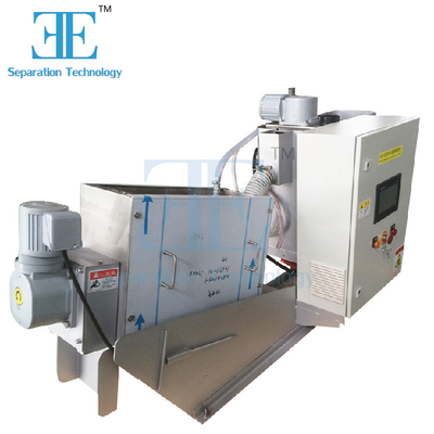 스크류 프레스 슬러지 탈수기 9.6-120m3/h 용량