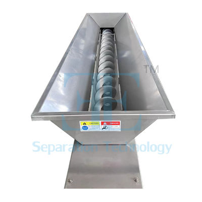 스크루 프레스 슬러지 탈수 기계 10-150m3/h 220V-380V