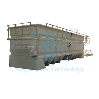 DAF System Dissolved Air Flotation Water Treatment Machine with 3600*1700*1850mm Specification 0.1kw Skimmer and 0.55kw Coagulate Agitator